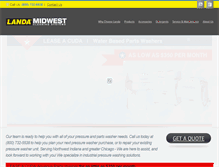 Tablet Screenshot of landamidwest.com